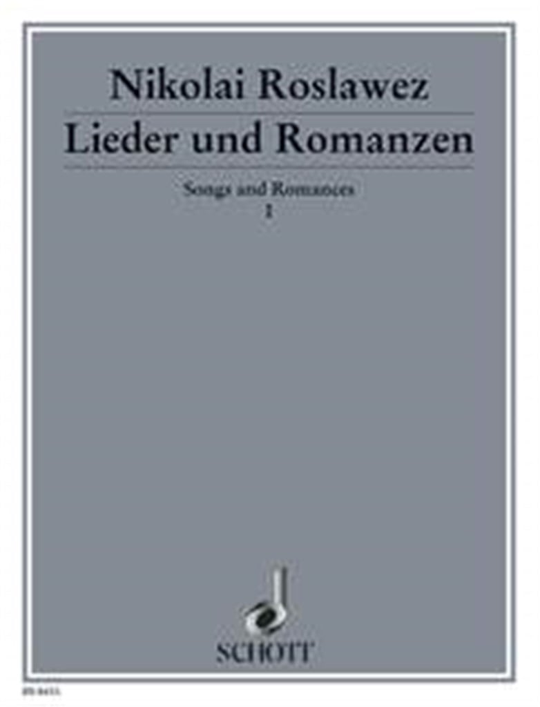 Lieder und Romanzen Band 1